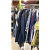 Image 3 : RACK OF SET DEC CLOTHING - DRESS SHIRTS, TIES, COATS & MORE *RACK NOT INCLUDED*