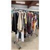 Image 1 : RACK OF SET DEC CLOTHING - DRESSES, SHIRTS, SWEATERS & MORE *RACK NOT INCLUDED*
