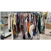 Image 2 : RACK OF SET DEC CLOTHING - DRESSES, SHIRTS, SWEATERS & MORE *RACK NOT INCLUDED*