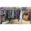 Image 1 : RACK OF SET DEC CLOTHING - DRESS SHIRTS, LONG SLEEVES, PANTS & MORE *RACK NOT INCLUDED*