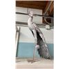 Image 1 : DECORATIVE METAL PEACOCK