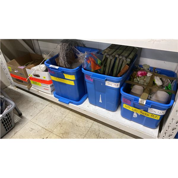 SHELF OF SET DEC PROPS/DECORATIONS