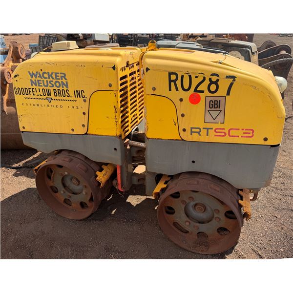 (R0287) 2016 Wacker-Neuson RTKX-SC3 Trench Roller