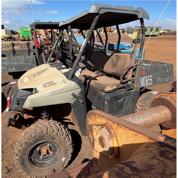 (M0656) 2014 Polaris Ranger 4x4 Polestar Utility Vehicle w/ Flatbed