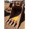 Image 1 : Caterpillar Excavator Bucket 19" Mounting Bracket, 48"W