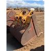 Image 2 : Caterpillar Excavator Bucket 19" Mounting Bracket, 48"W