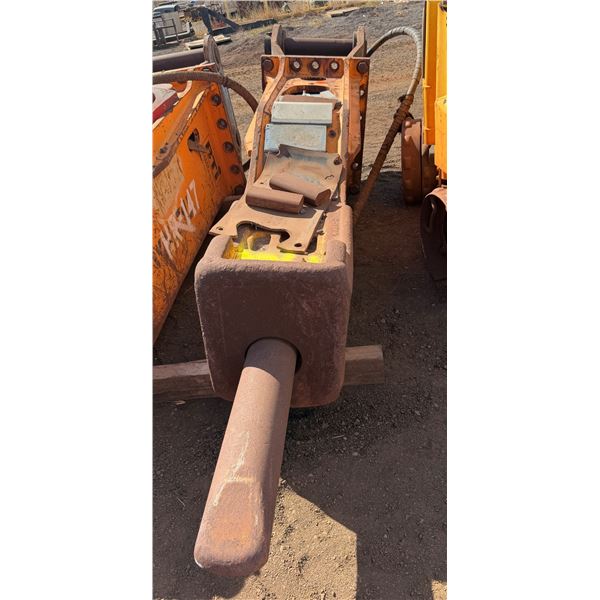 (HR136) Heavy Duty Machine Hydraulic Hammer Attachment 24" x 26"L Hammer