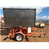 Image 1 : (RB024) 2015 Wanco WVT3 Variable Message Board LED on Trailer