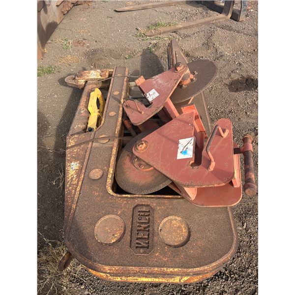 Asphalt Cutter Wheel Loader Attachment