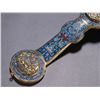 Image 6 : Cloisonné Enamel Bat Pattern Ruyi Scepter with Gilt Bronze