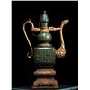 Image 2 : Hetian Jade Silver-Gilded Dragon and Jade Liquor Pot