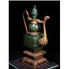 Image 6 : Hetian Jade Silver-Gilded Dragon and Jade Liquor Pot