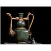 Image 8 : Hetian Jade Silver-Gilded Dragon and Jade Liquor Pot