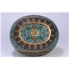 Image 5 : Cloisonné Enamel and Jade Lidded Jar