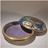 Image 7 : Cloisonné Enamel Box with Floral Motifs