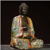 Image 5 : Cloisonné Buddha Statue