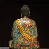Image 7 : Cloisonné Buddha Statue