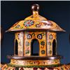 Image 3 : Cloisonné Floral Incense Burner