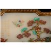Image 4 : Exquisite Cloisonné Enamel and Jade Screen