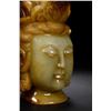 Image 5 : Exquisite Carved Yellow Jade Guan Yin Head