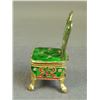 Image 6 : Enamel Painted Miniature Chair
