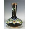Image 2 : Cloisonné Vase with Floral Design