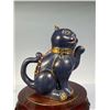 Image 1 : Cloisonné Cat Teapot