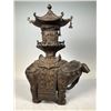 Image 4 : Bronze Elephant Incense Burner