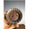 Image 2 : Decorative Cloisonné Tray with Plates