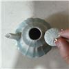 Image 6 : Ru-Style Celadon Teapot with Melon-Rib Design