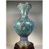 Image 4 : Cloisonné Vase with Floral Motifs