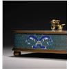 Image 6 : Cloisonné Lotus Scroll Smoking Set