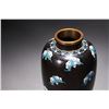 Image 3 : Cloisonné Vases with Bat Motifs (Pair)