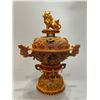 Image 2 : Pair of Lion Incense Burners