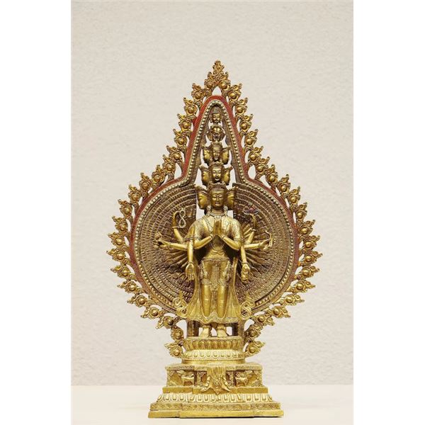 The Thousand-Armed Avalokiteshvara Statue