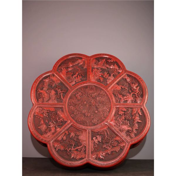 Carved Redwood Jewelry Box