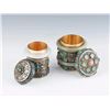 Image 4 : Silver Enamel Inlaid Treasure Jar