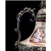 Image 7 : Royal Austrian Vienna Silver-Based Hand-Painted Enamel Wine Vessel