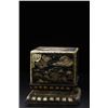 Image 6 : Lacquered Scholar’s Box with Gilt Landscape and Figures