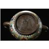 Image 9 : Cloisonné Censer with Twin Phoenix Handles and Floral Motifs