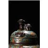 Image 5 : Cloisonné Tripod Censer with Lion Handles