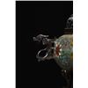 Image 3 : Cloisonné Tripod Censer with Dragon Handles and Lion Finial