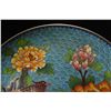 Image 6 : Cloisonné Decorative Plate with Floral and Bird Motifs