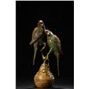 Image 1 : Cloisonné Incense Burner with Pair of Birds