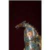 Image 2 : Cloisonné Standing Horse Ornament