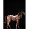 Image 7 : Cloisonné Standing Horse with Floral Motifs