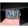 Image 3 : Antique Filigree Enamel Bracelet
