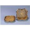 Image 6 : Silver Gilded Filigree Inlaid Hetian Jade Covered Box