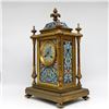 Image 2 : French Gilt Cloisonné Enamel Clock