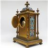 Image 4 : French Gilt Cloisonné Enamel Clock